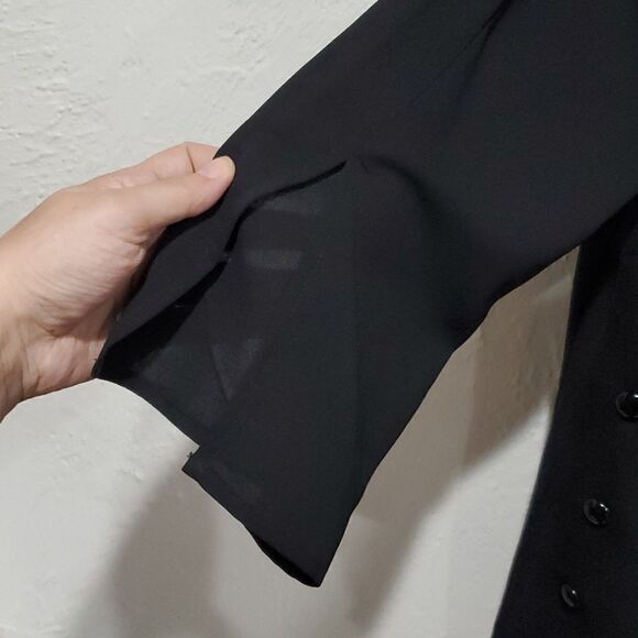 Alfani Modern Spice Blouse in Black Size M - Picture 3 of 12